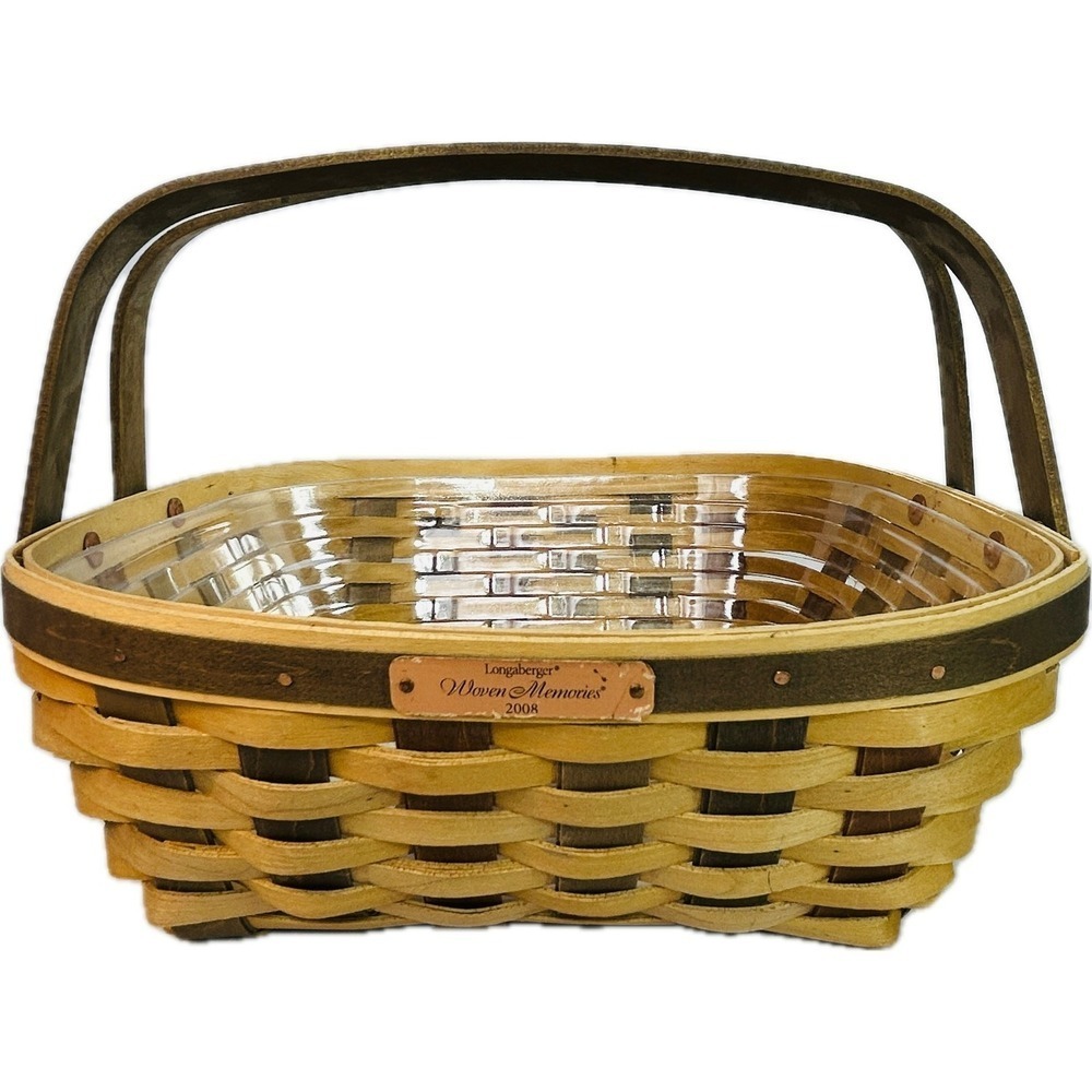 Longaberger‎ ACT WOVEN MEMORIES BASKET 2008 with Protector